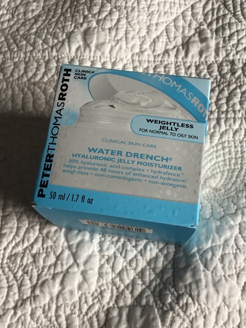 New Peter Thomas Roth Water Drench Hyaluronic Jelly Moisturizer  White